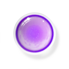 Lentes de contacto de color morado de hada para cosplay 