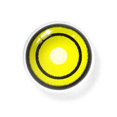 Lentes de contacto de color amarillo de Makima, el hombre de la motosierra para cosplay