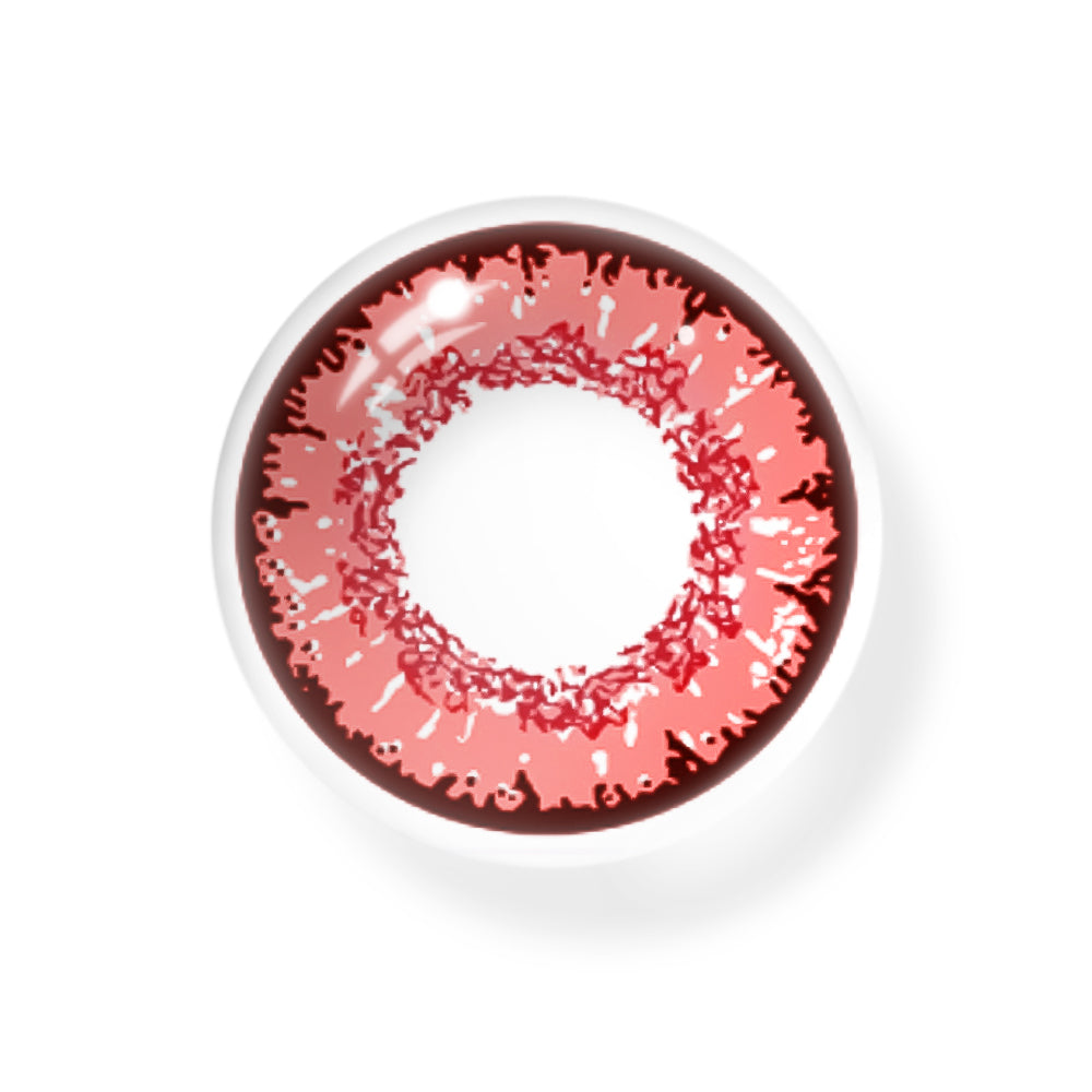Lentes de contacto de color rosa oscuro de Cosplay Queen 
