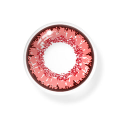 Lentes de contacto de color rosa oscuro de Cosplay Queen 