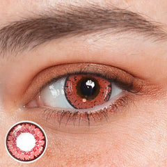 Lentes de contacto de color rosa oscuro de Cosplay Queen 