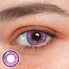 Lentes de contacto de color morado de Cosplay Queen 