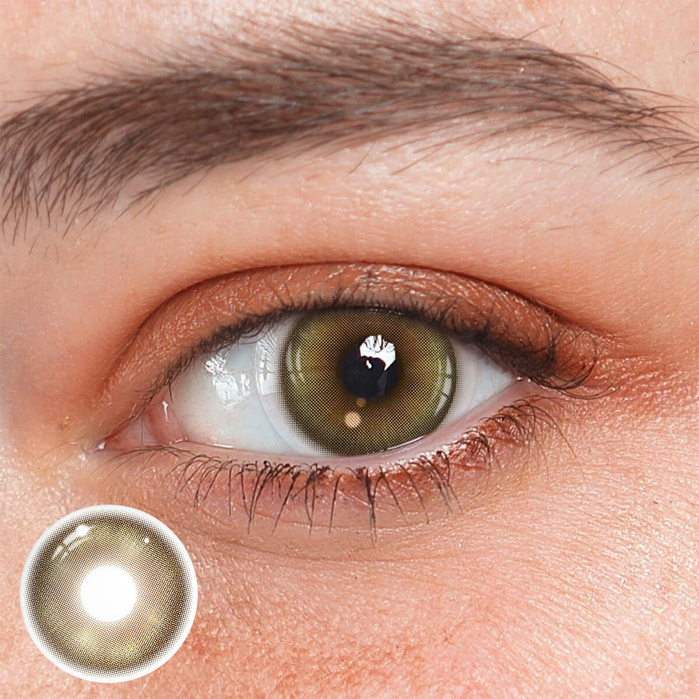Lentillas de contacto de color Raquel Brown
