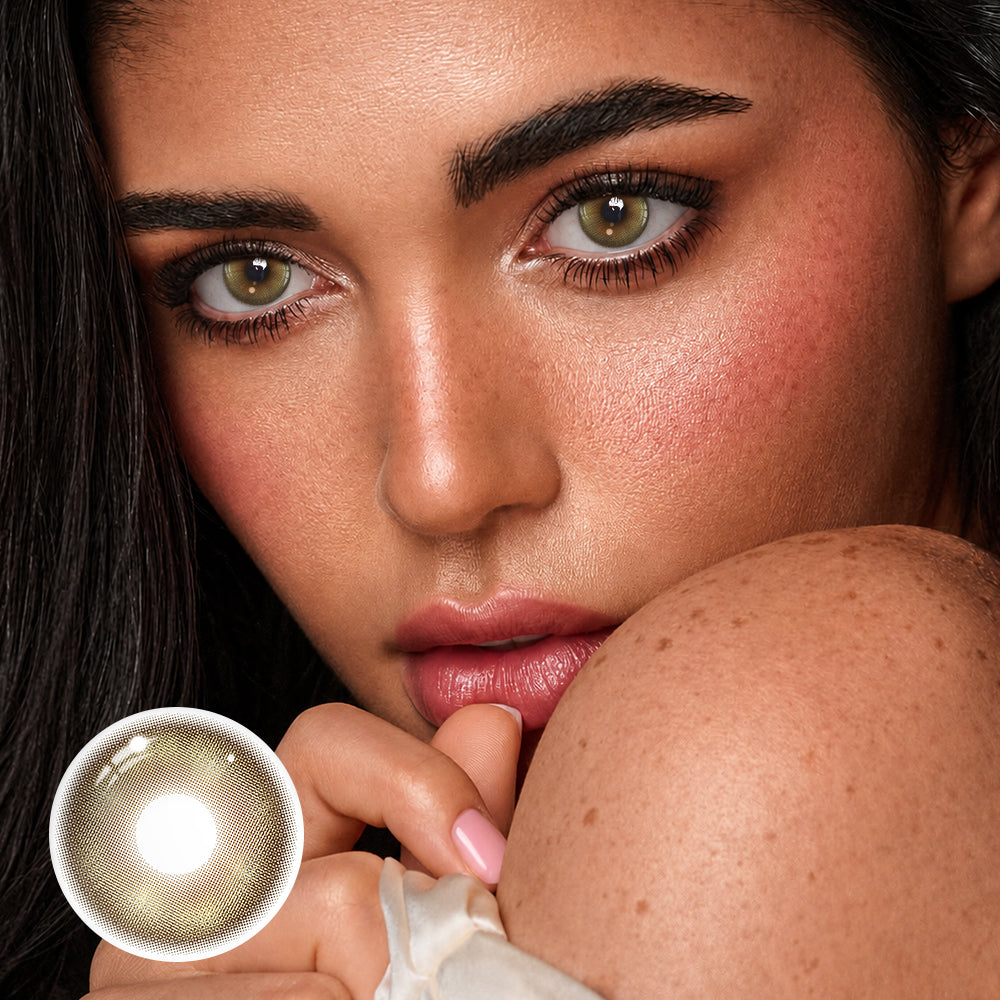 Lentillas de contacto de color Raquel Brown