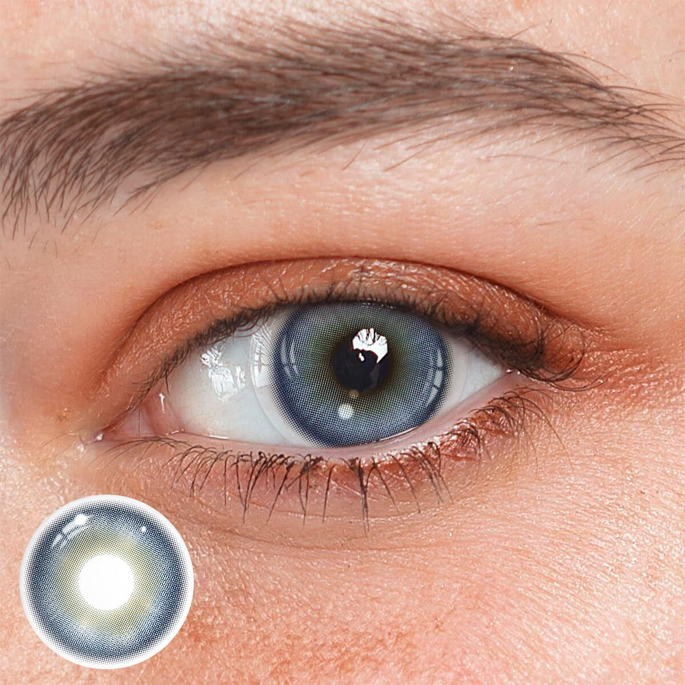 Lentillas de Contacto de Color Azul Raquel