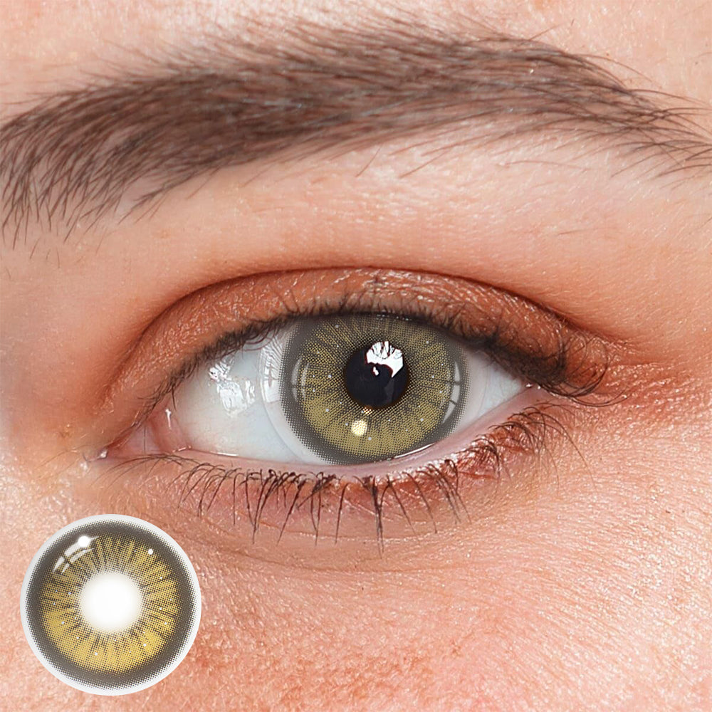 Lentes de contacto de color marrón Sapir