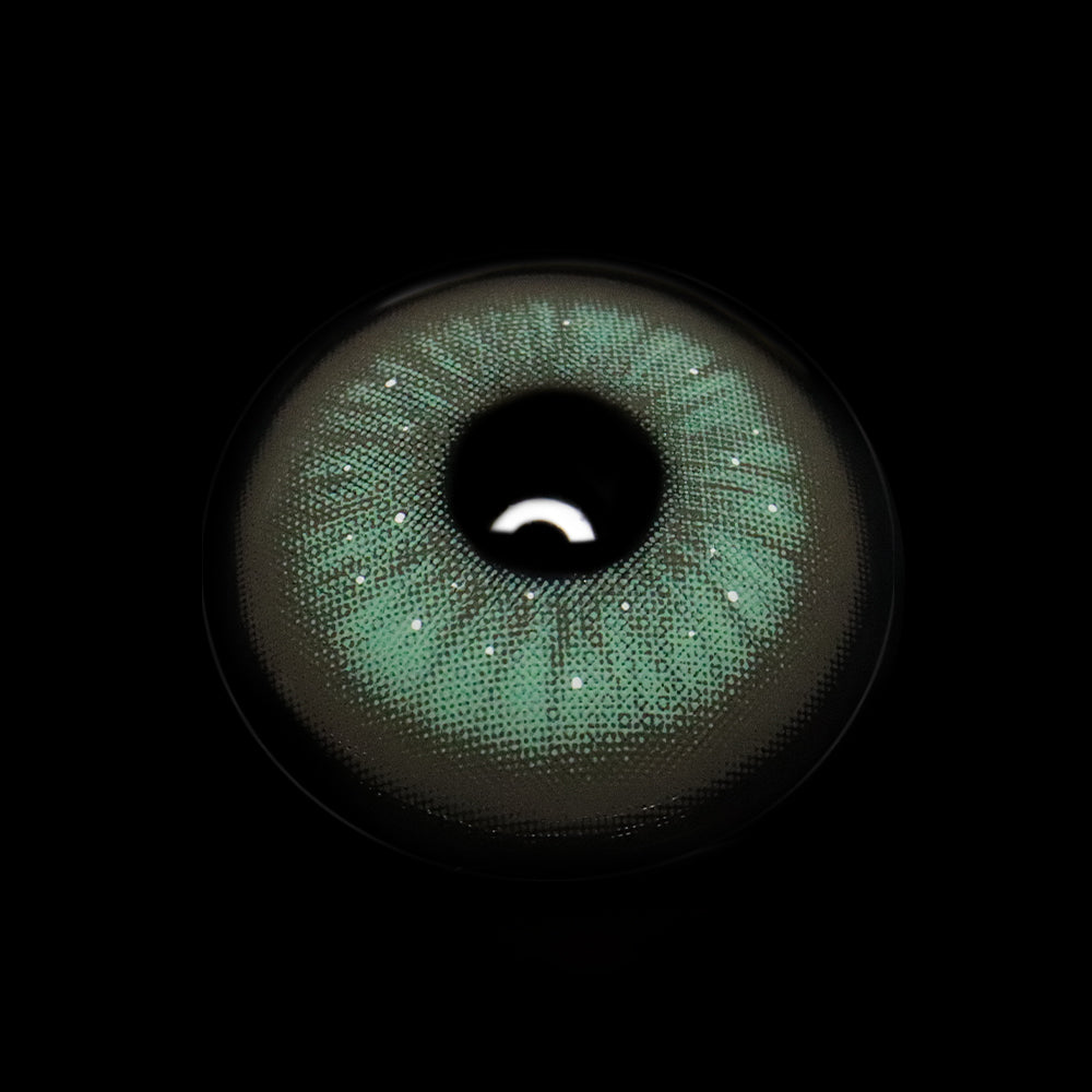 Lentes de contacto de color verde Sapir