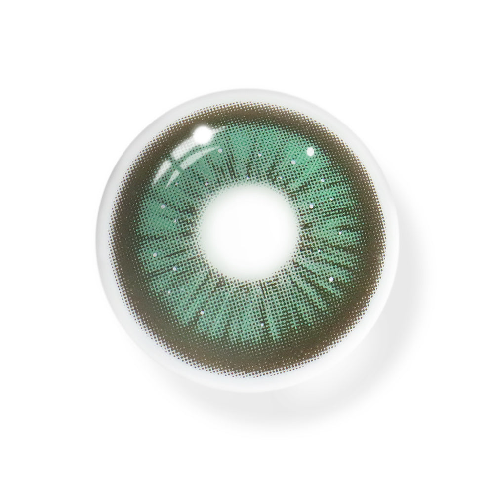 Lentes de contacto de color verde Sapir