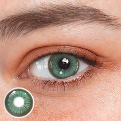 Lentes de contacto de color verde Sapir