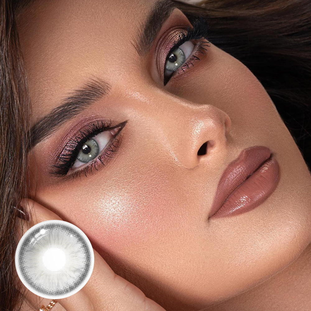 Lentes de contacto de color gris Viceroy
