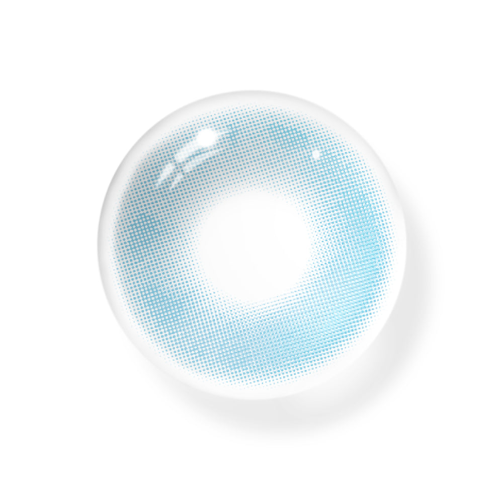 Lentes de contacto de color azul Yara Flowing