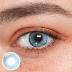 Lentes de contacto de color azul Yara Flowing