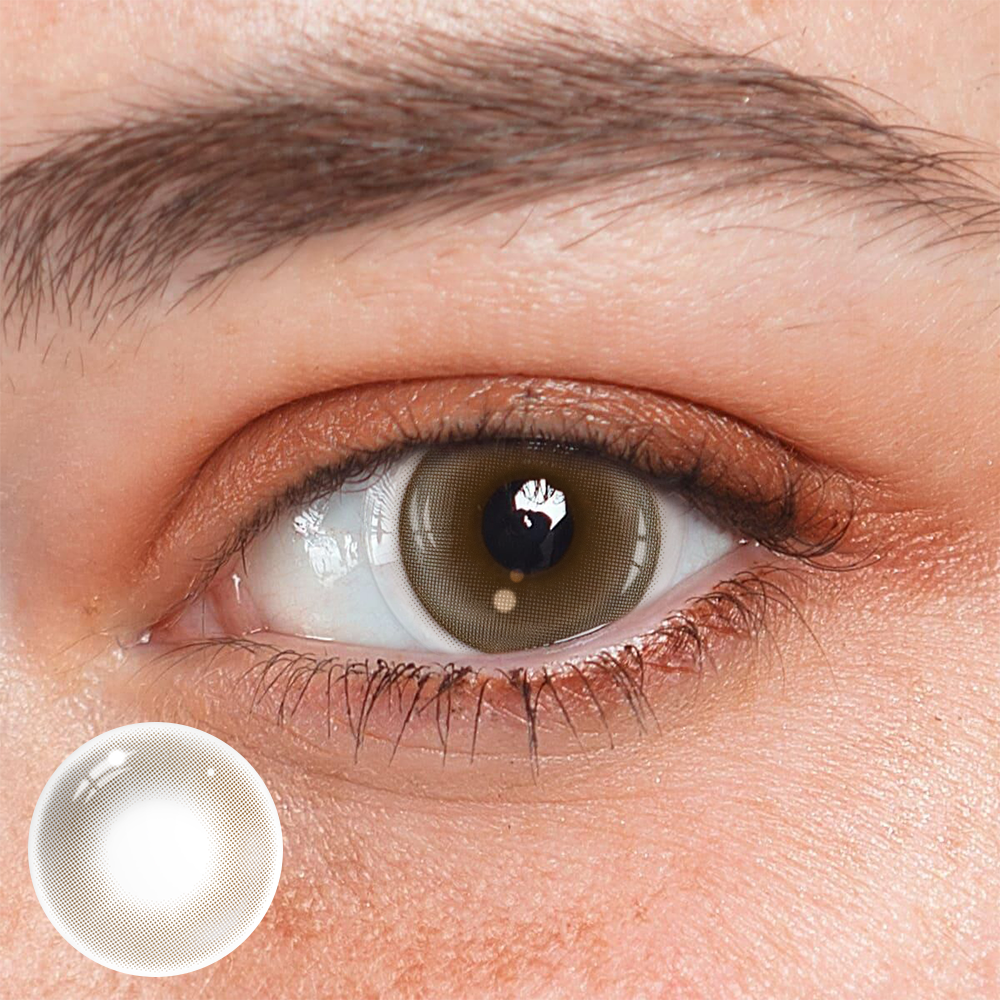 Lentillas de contacto de color marrón Yara