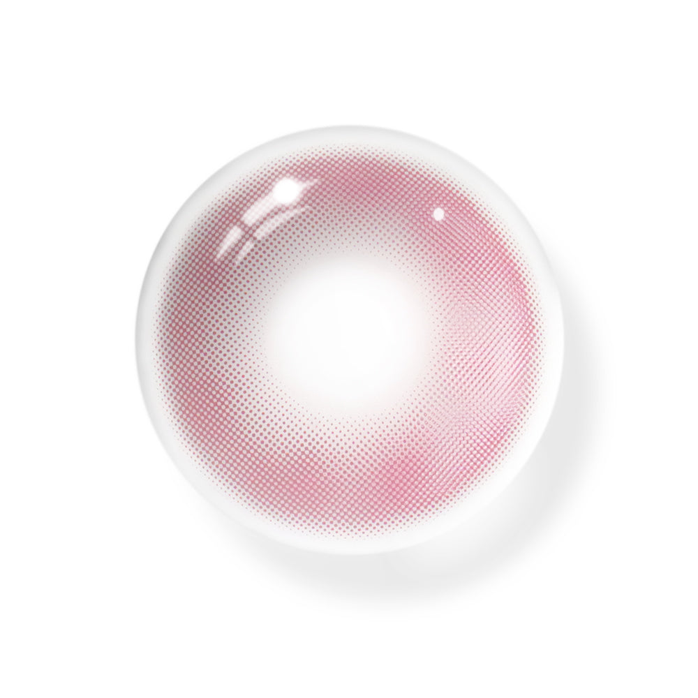 Lentes de contacto de color rosa Yara