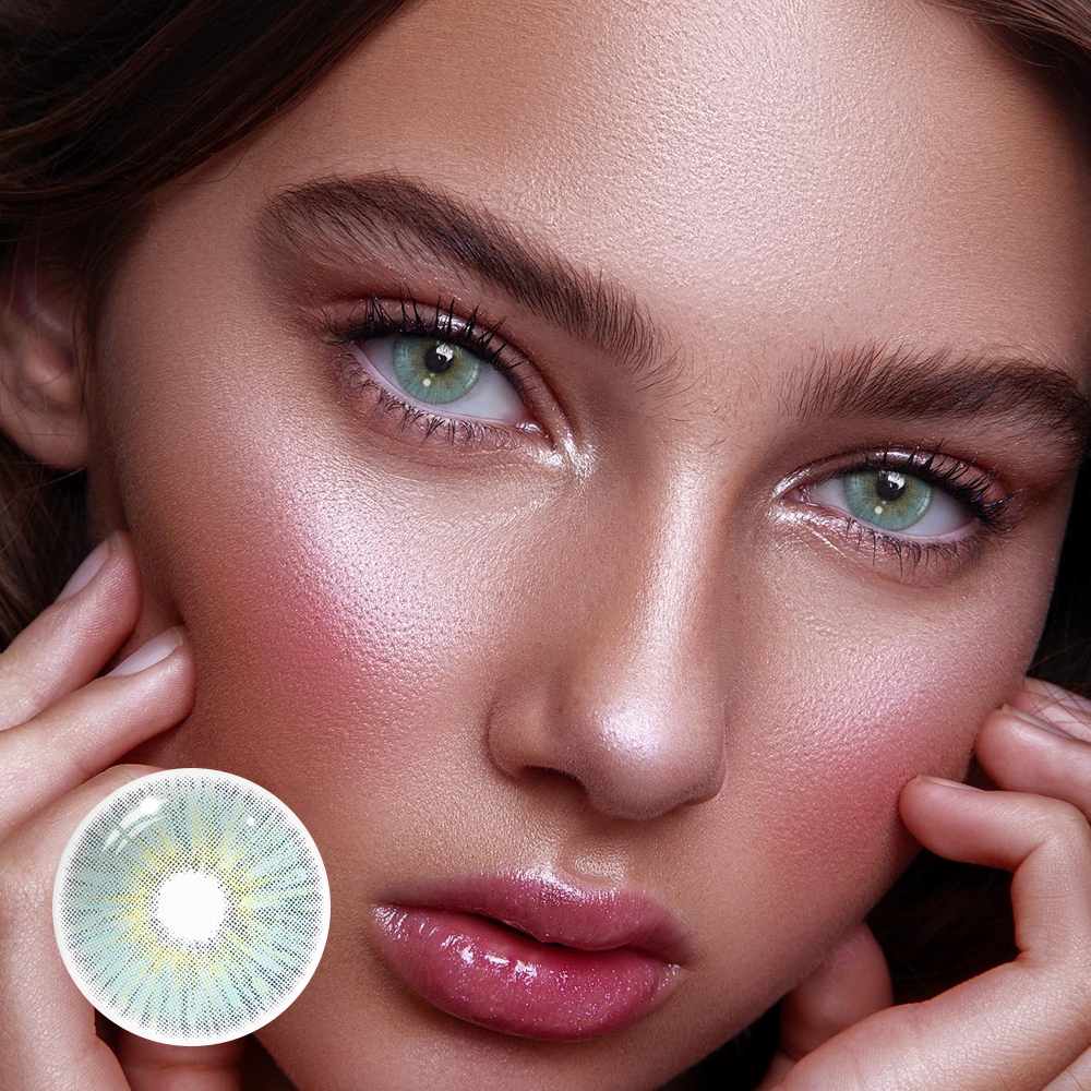 Lentes de contacto de color azul Karla 