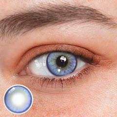 Elvina Purple Colored Contact Lenses