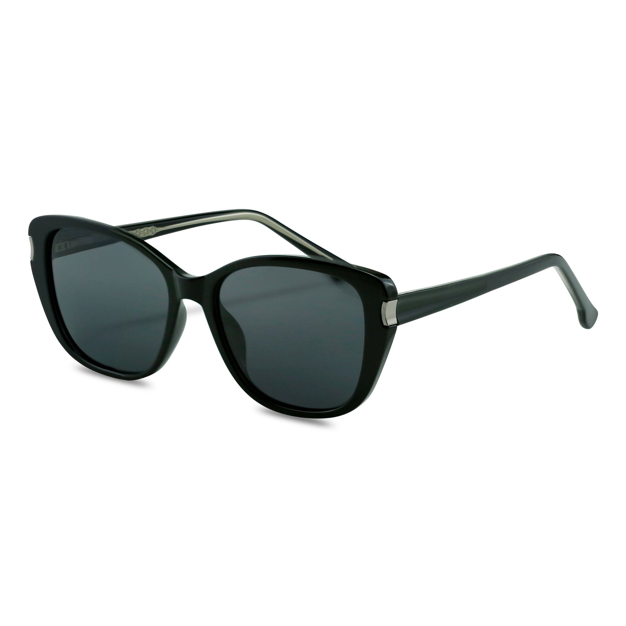 Gafas de sol negras extragrandes Naomi 