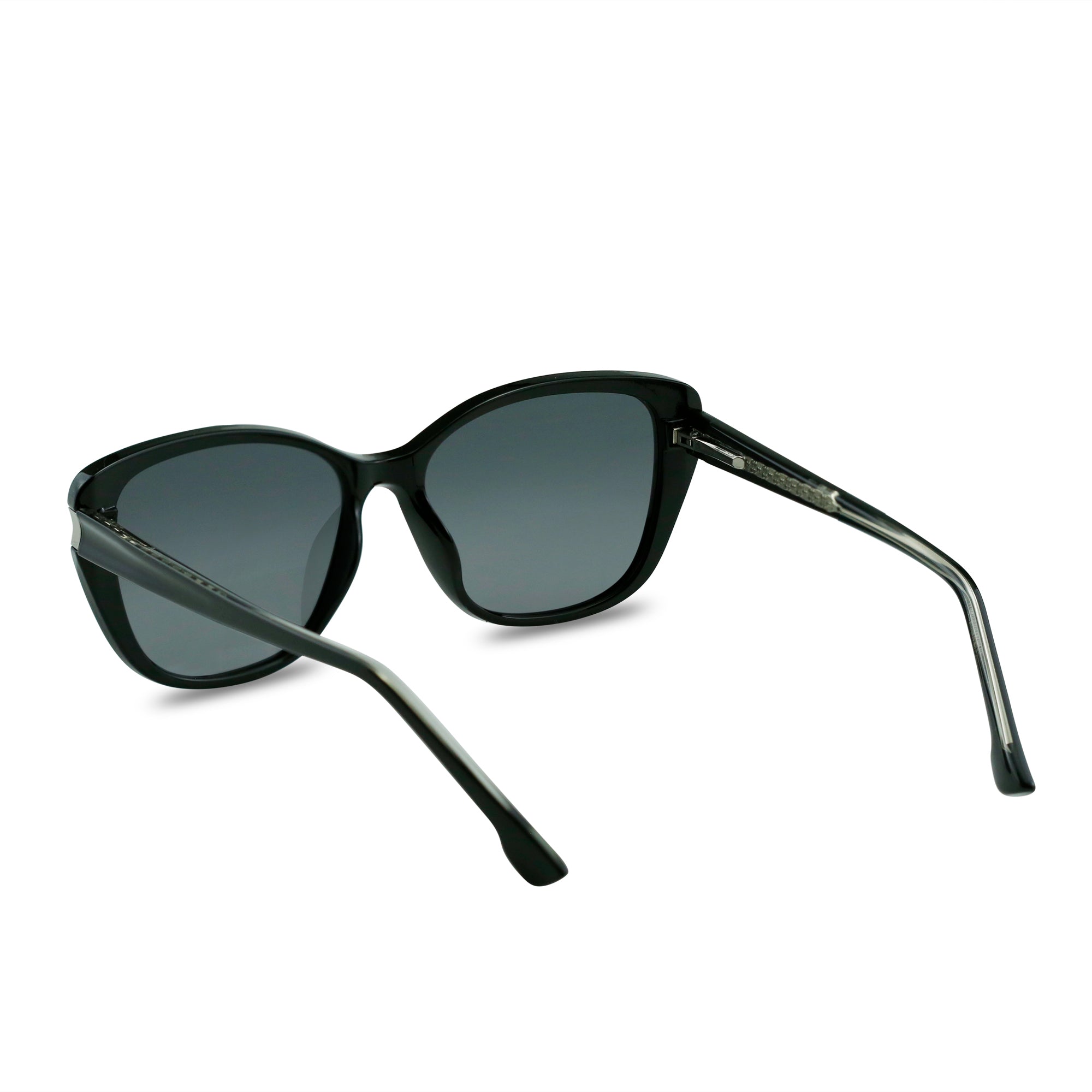 Gafas de sol negras extragrandes Naomi 