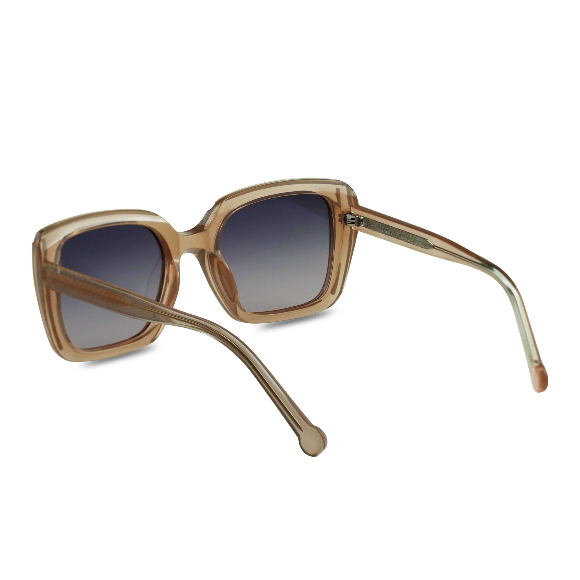 Gafas de sol Diva extragrandes color champán 