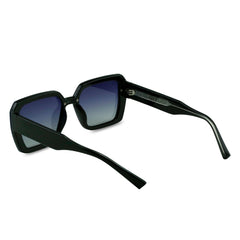 Gafas de sol rectangulares negras Maite 