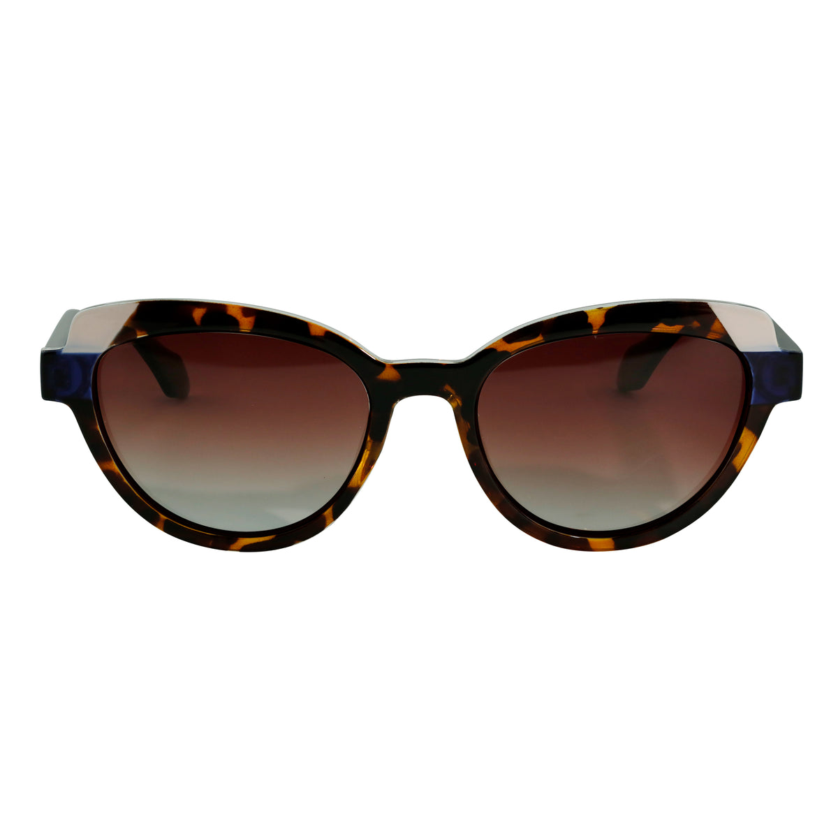 Gafas de sol Clarice Cat Eye con diseño de carey 