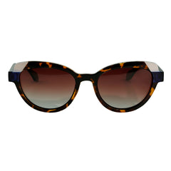 Gafas de sol Clarice Cat Eye con diseño de carey 