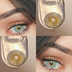 Lentes de contacto de color gris Gogh de Nueva York 