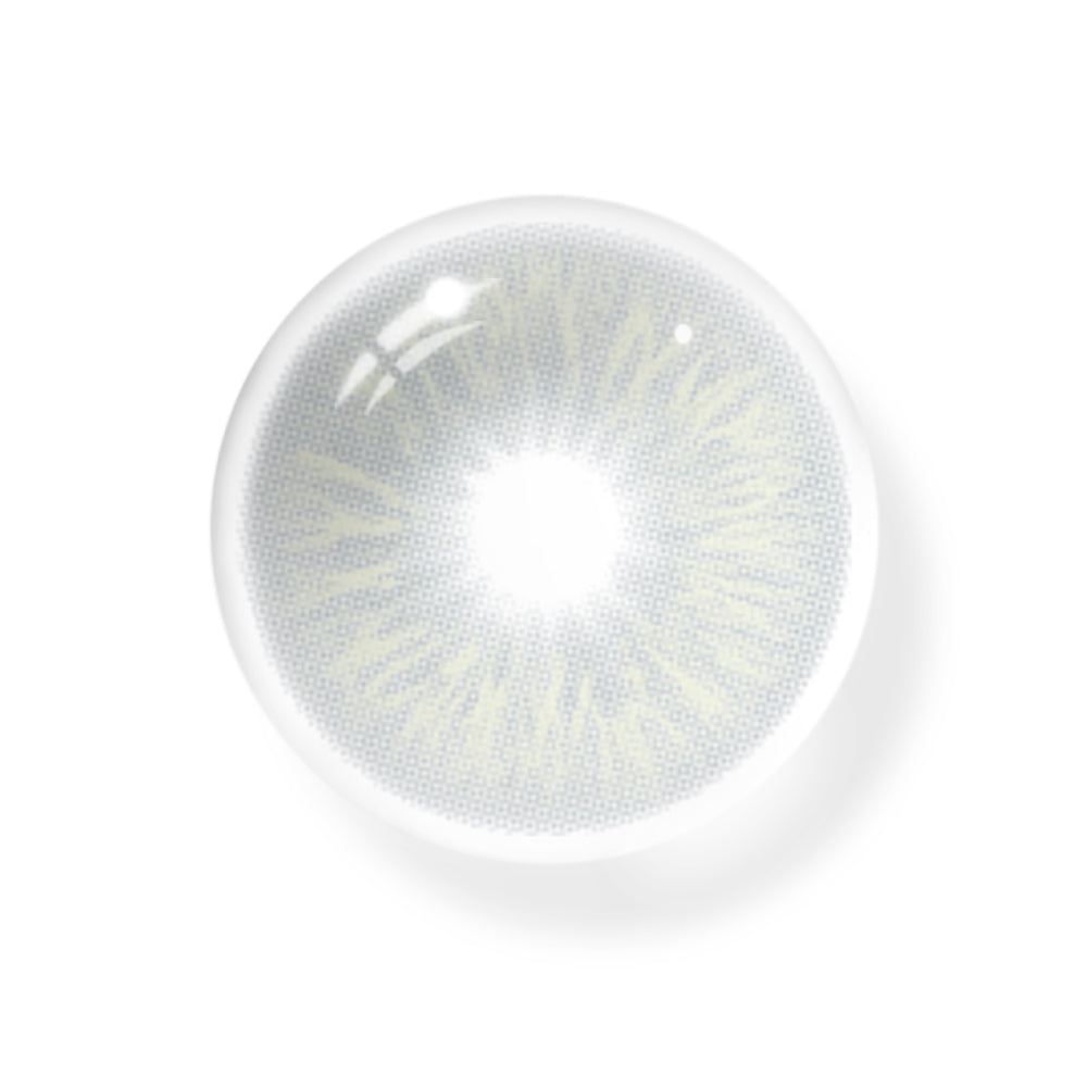 Lentes de contacto de color gris Cyrene Frost