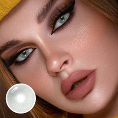 Lentes de contacto de color gris Cyrene Frost