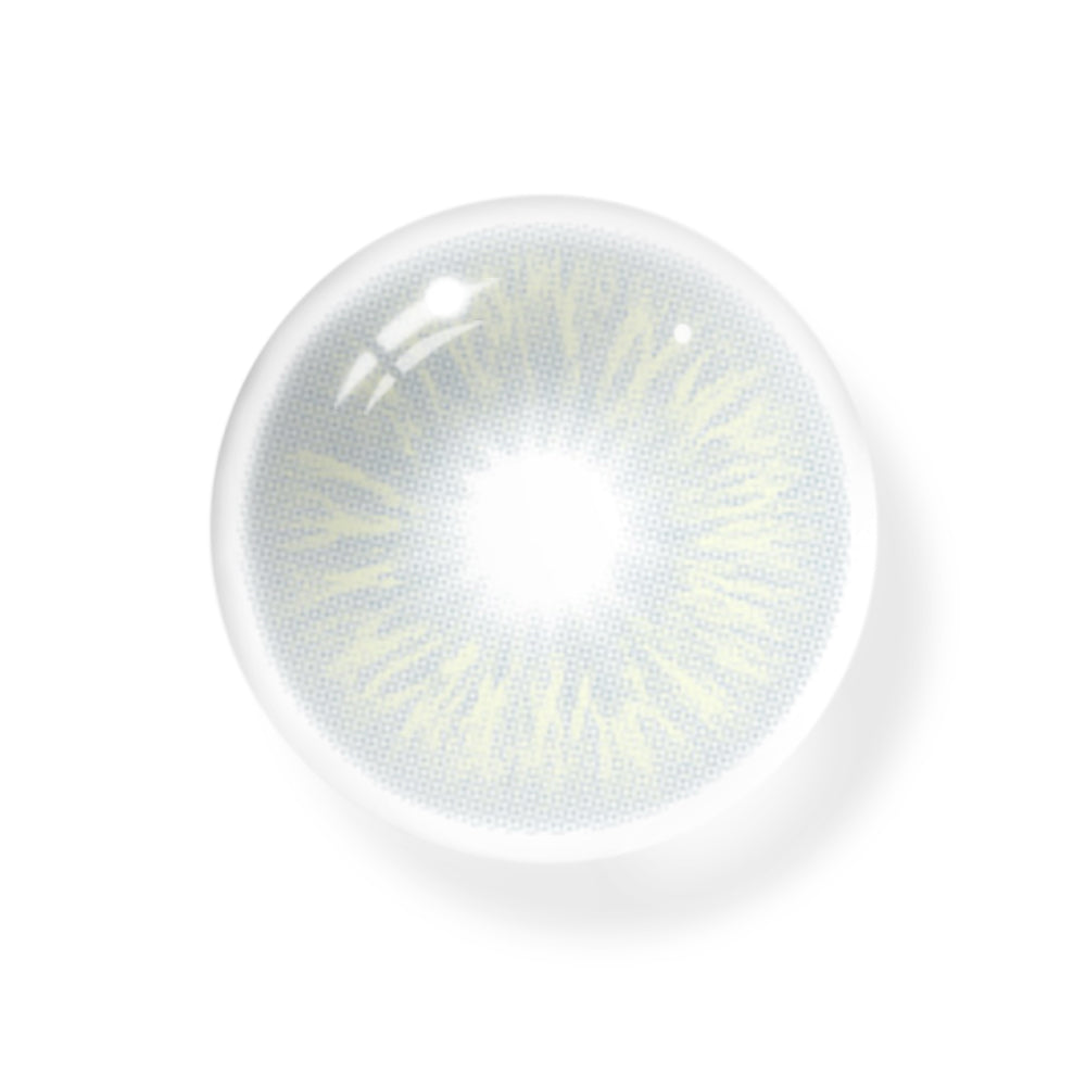 Lentes de contacto de color gris Cyrene Frost