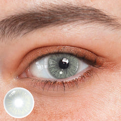 Lentes de contacto de color gris Cyrene Frost