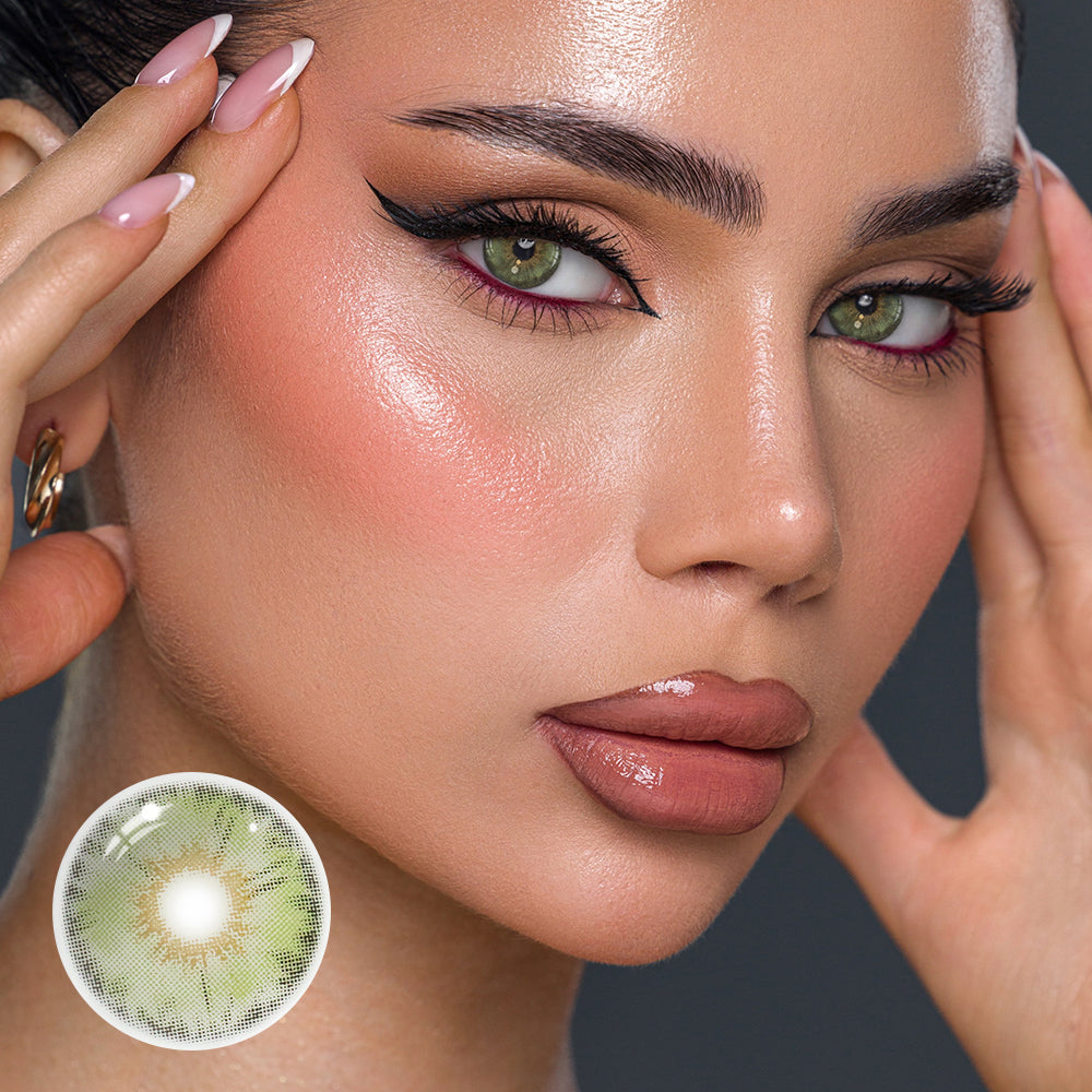 Cyrene Mint Green Colored Contact Lenses