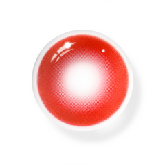 Lentes de contacto de color rojo Cosplay Abyss 