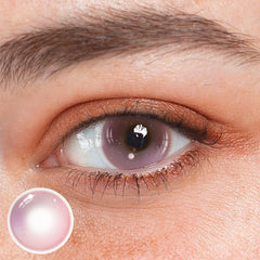 Lentes de contacto de color rosa Prism Pop para cosplay