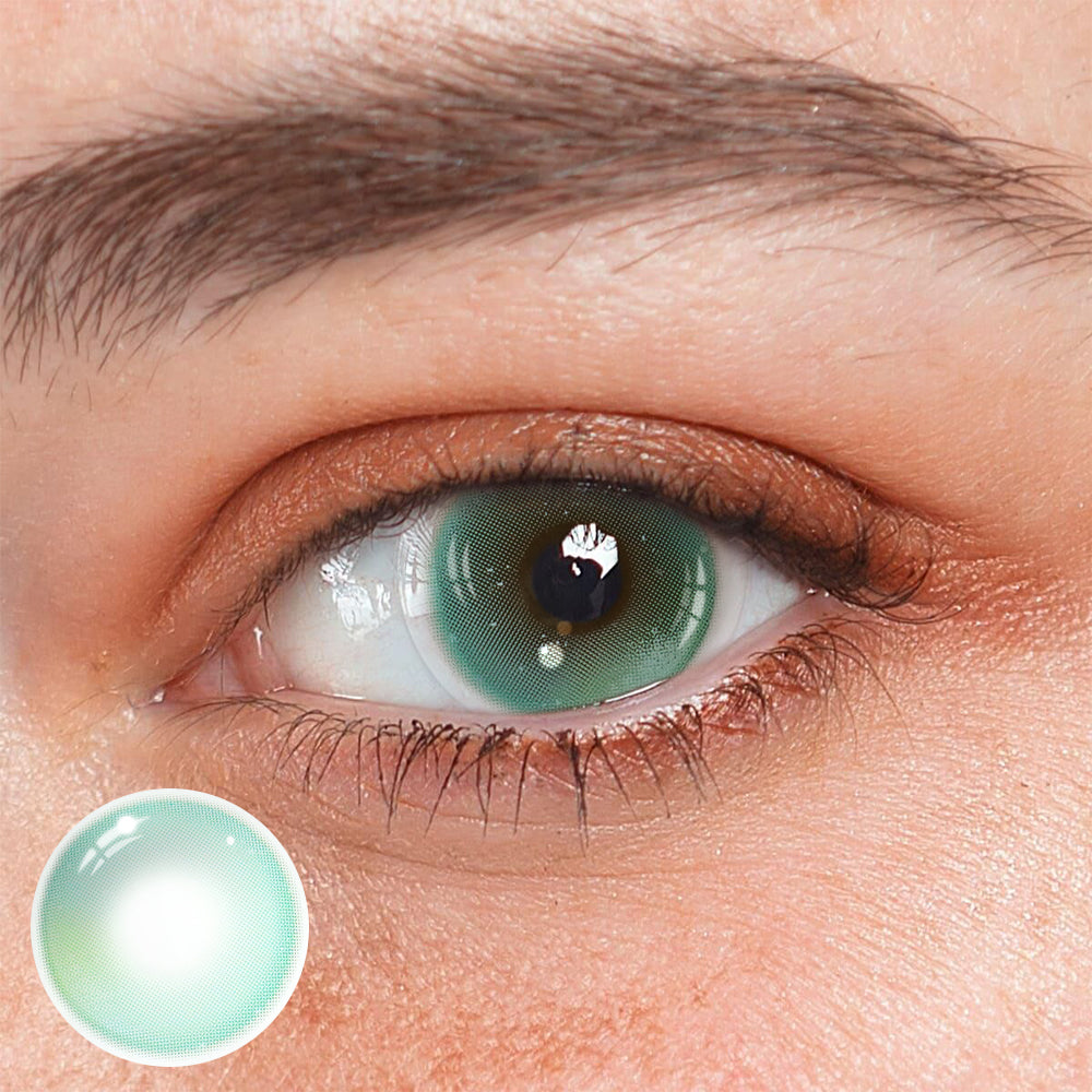 Lentes de Contacto de Color Verde Cosplay Prism Pop