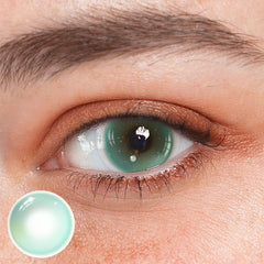 Lentes de Contacto de Color Verde Cosplay Prism Pop