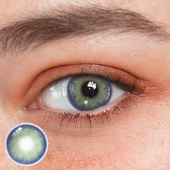 Lentes de contacto de color verde Celia
