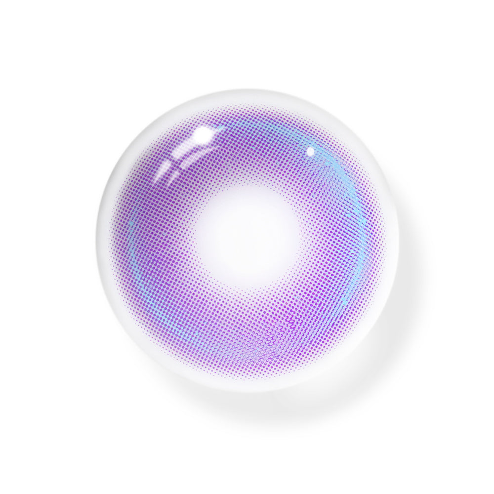 Lentes de contacto moradas Cosplay Pudding
