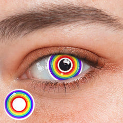 Lentes de contacto de colores arcoíris de Cosplay Circle Line 