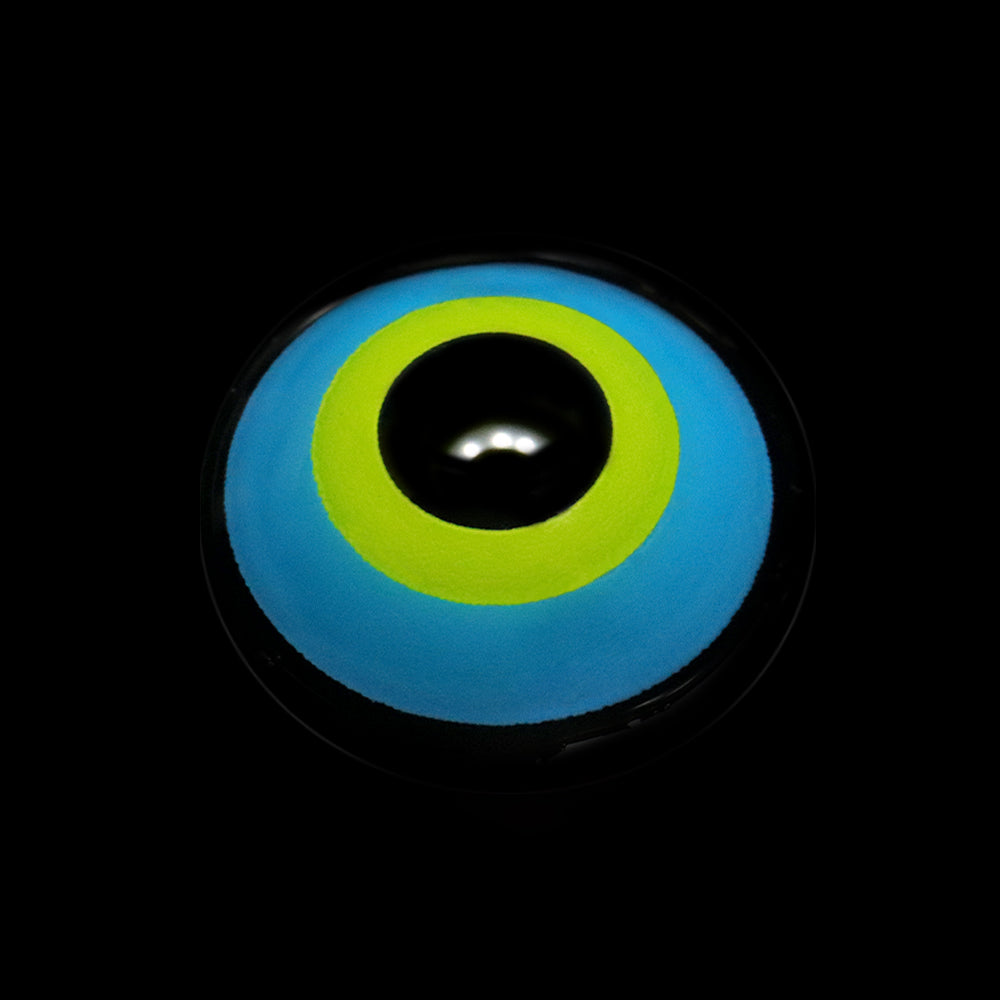 Lentes de contacto de color azul y amarillo de Cosplay Circle Line 