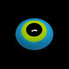 Lentes de contacto de color azul y amarillo de Cosplay Circle Line 