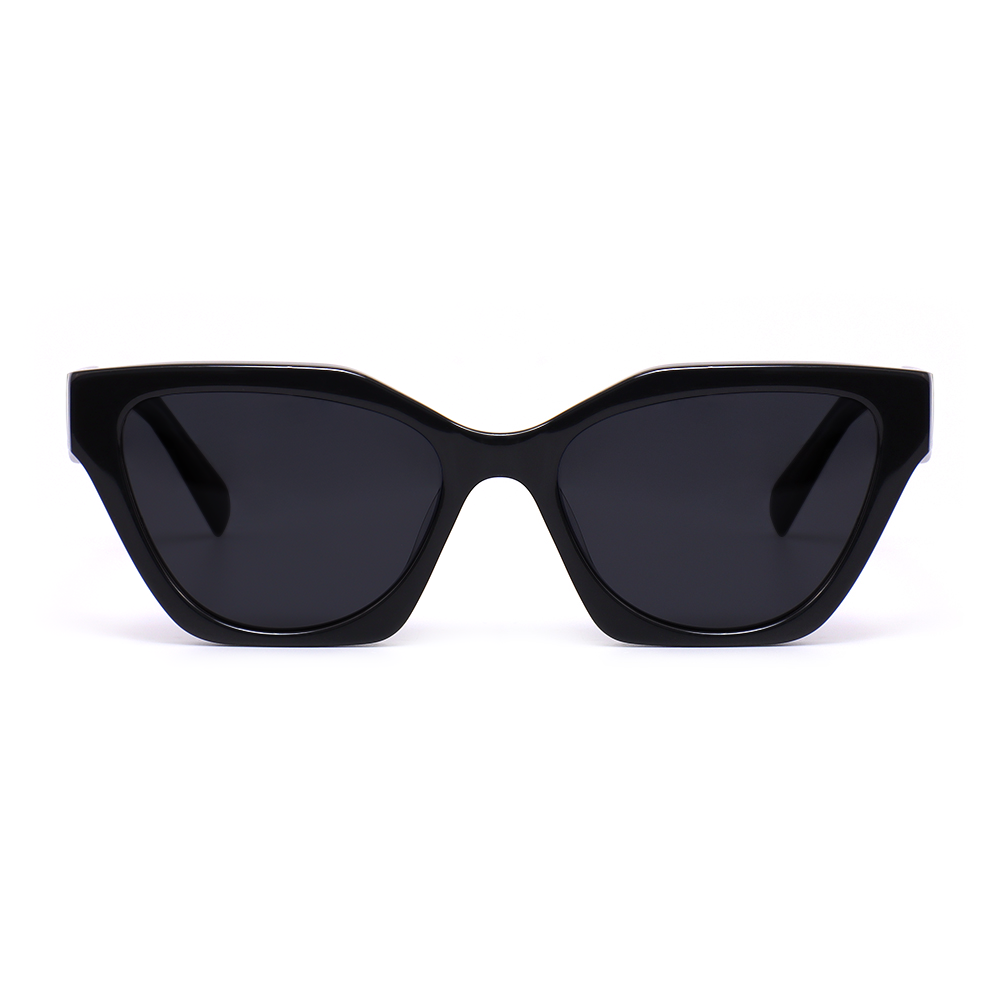 Gafas de sol negras Adrienne Cat Eye 