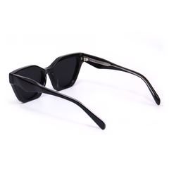 Gafas de sol negras Adrienne Cat Eye 