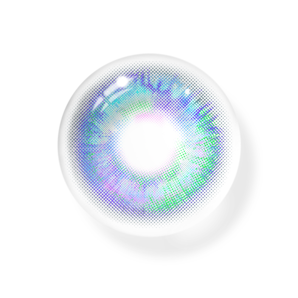 Lentes de contacto de color con prescripción Cosplay Rio Blue 