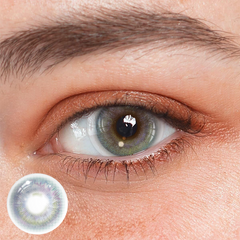 Lentes de contacto de color con prescripción Cosplay Rio Gray 