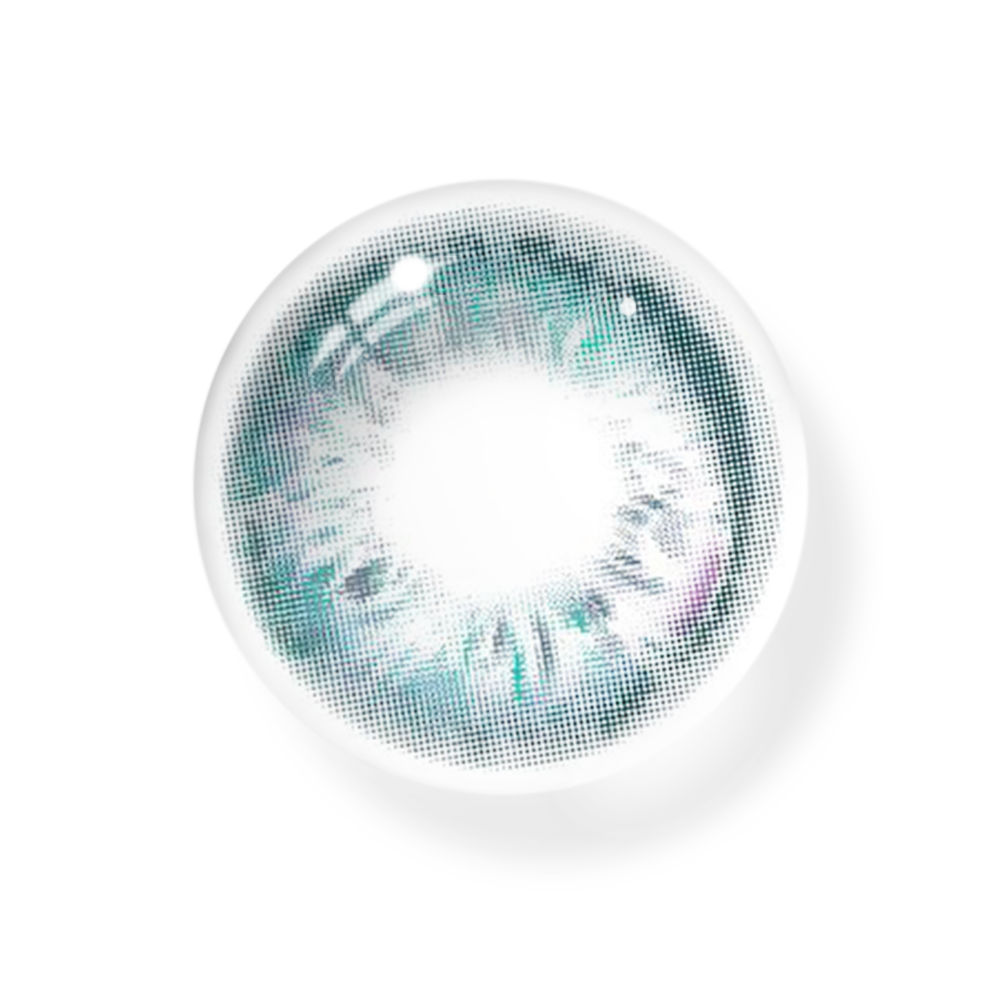 Lentes de contacto de color azul Larimar 