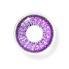 Lentes de contacto de color morado de Súcubo para cosplay 