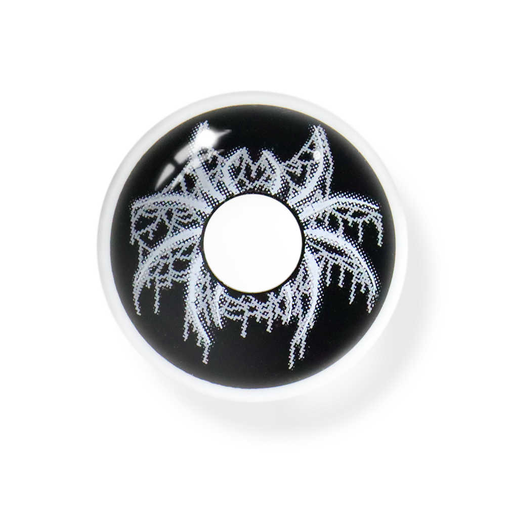 Lentes de contacto de color negro Cosplay Spider Jade 