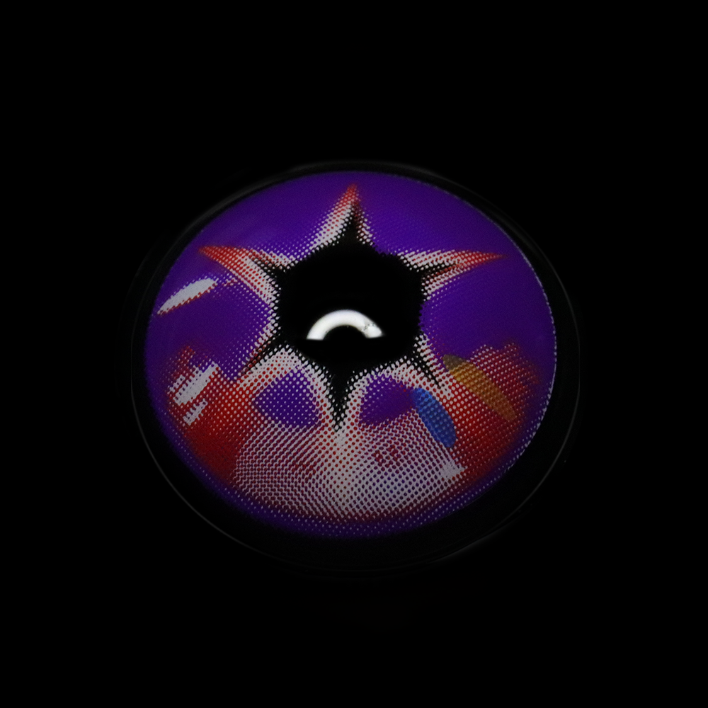 Lentes de contacto de color morado especial de Oshi No Ko Hoshino para cosplay 