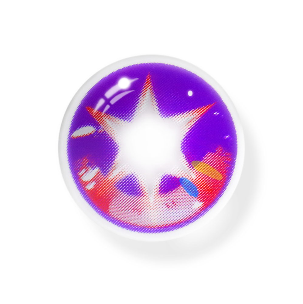 Lentes de contacto de color morado especial de Oshi No Ko Hoshino para cosplay 